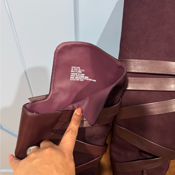 GERLDINE STRAPPY OVER THE KNEE BOOT - Picture 4 of 12